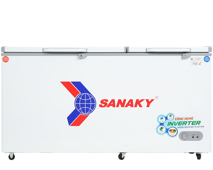 Tủ Đông Mát Sanaky Inverter 485 Lít VH-6699W3