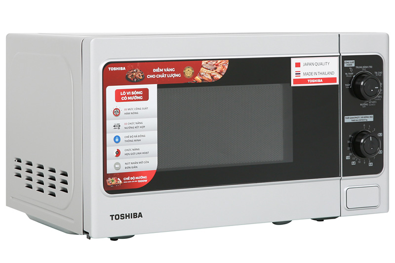 Dung tích - Lò vi sóng Toshiba ER-SGM20(S1)VN 20 lít