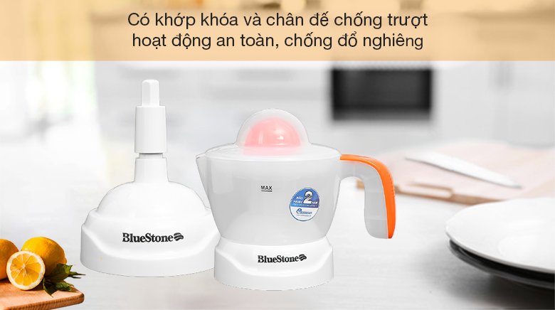Máy vắt cam Bluestone CJB-1127 - Hoạt động chắc chắn, an toàn 