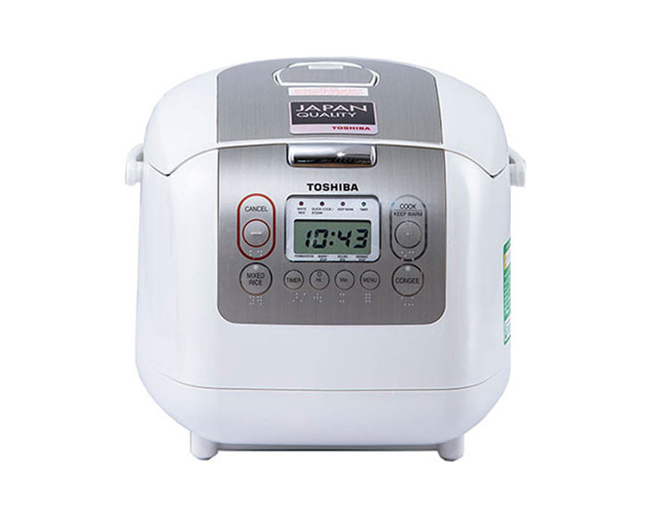Nồi cơm điện tử Toshiba 1 lít RC-10NMFVN(WT)
