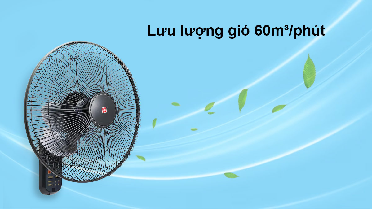 Quạt treo KDK M40M lưu lượng gió mạnh mẽ
