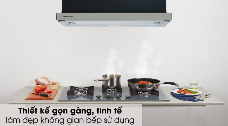 Gọn đẹp - Máy hút mùi Kangaroo KG70BH1