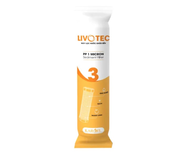 Lõi lọc Karofi Livotec số 3 PP 1 Micron