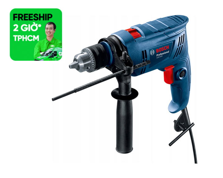 Máy khoan động lực kèm phụ kiện Bosch GSB 600