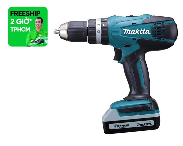 Máy khoan búa Makita HP457DWE10
