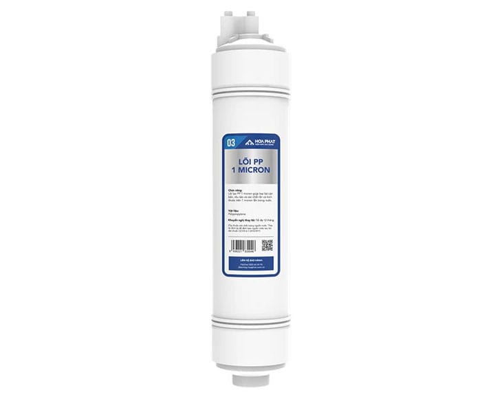 Lõi lọc thô đúc liền Hòa Phát số 3 PP 1 Micron