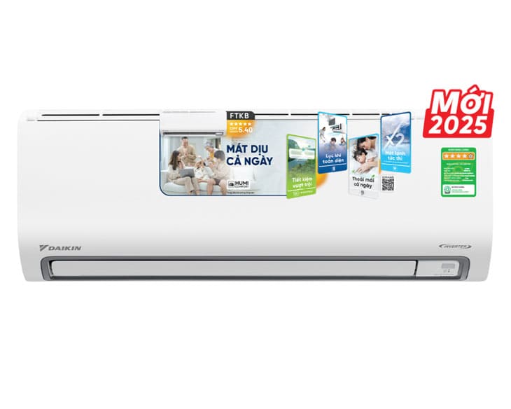Máy lạnh Daikin Inverter 3 HP FTKF71ZVMV